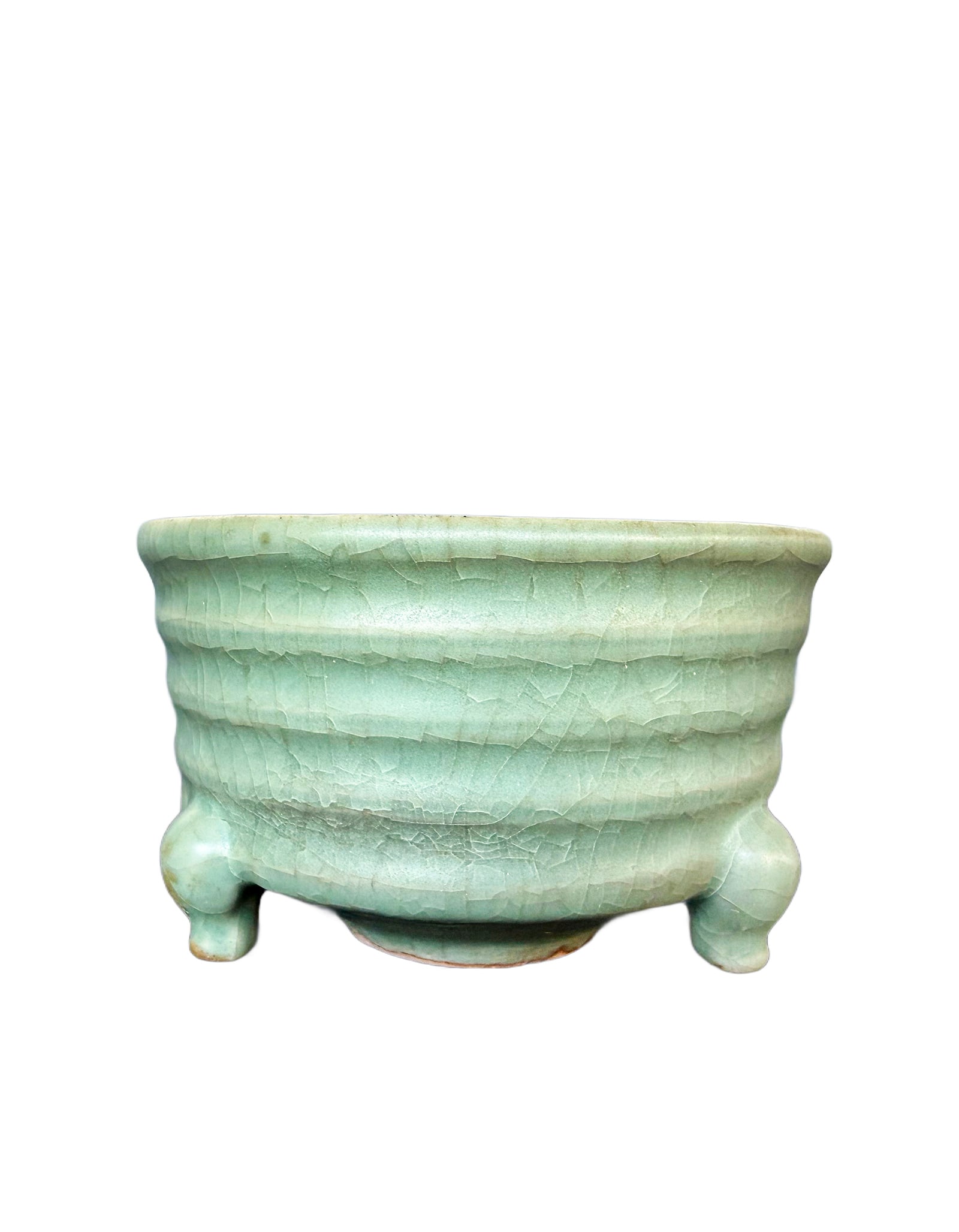 A Longquan Celadon Tripod Censer Southern Song Dynasty (1 of 8)