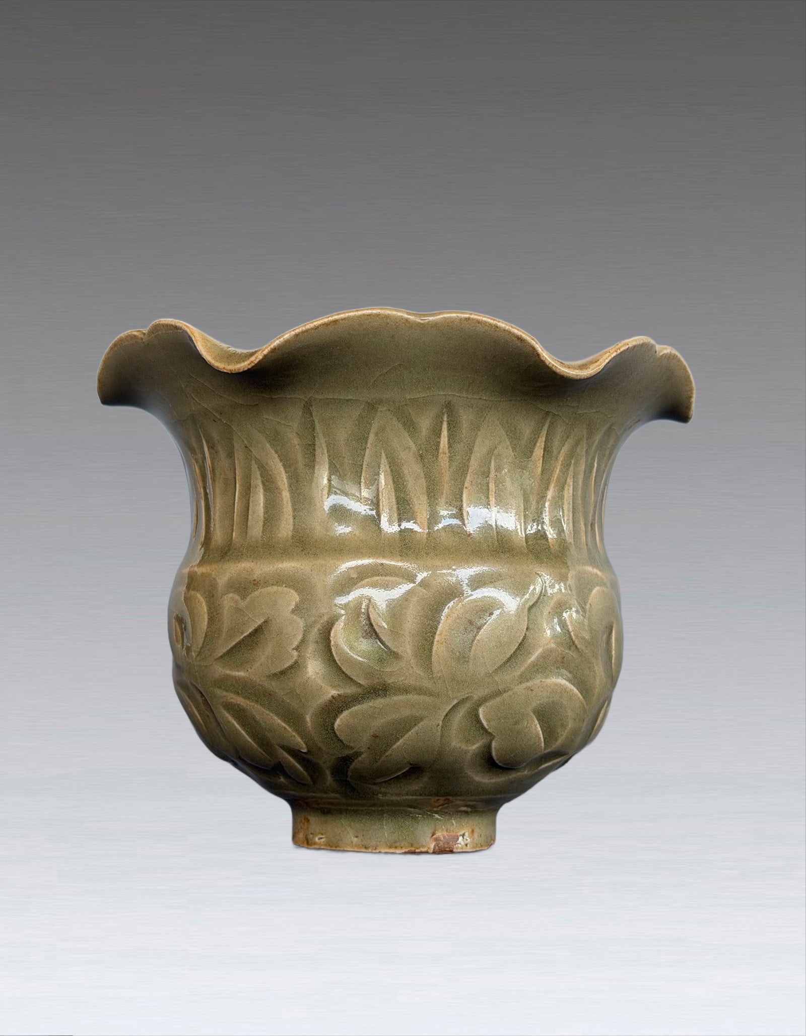 A Chinese Yaozhou Kiln Zhadou Jin Dynasty 1115-1234 (1 of 7)