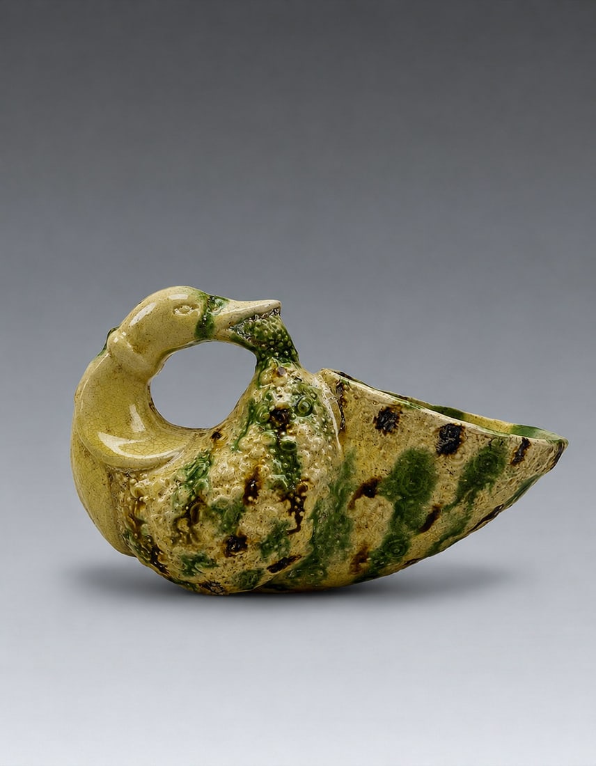A Chinese Sancai Bird Cup Tang Dynasty (1 of 8)