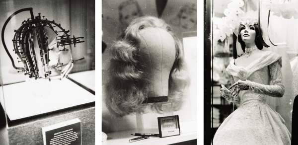 ZOE LEONARD b. 1961 Three Works: (i) Bride wit: ZOELEONARDb. 1961Three Works: (i) Bride with Broken Fingers, 1995-1997 (ii) Beauty Calibrator, Museum of Beauty Hollywood, 1993 (iii) Wig, 1990/1995,