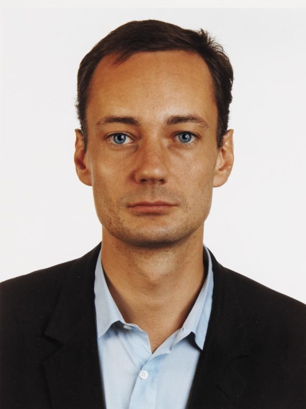 THOMAS RUFF b. 1958 Portrait, 1991 C-print.: THOMASRUFFb. 1958Portrait, 1991C-print.11 ¼ x 8 ¾ in. (28.6 x 22.2 cm).