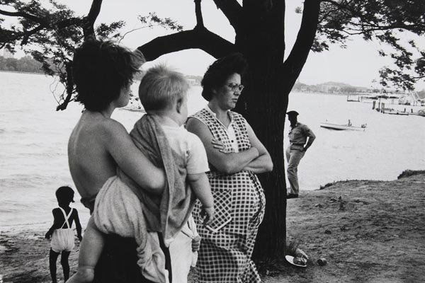 ROBERT FRANK b. 1924 Belle Isle, Detroit, 1955: ROBERTFRANKb. 1924Belle Isle, Detroit, 1955Gelatin silver print, printed 1970s.8 3/4 x 13 in. (22.