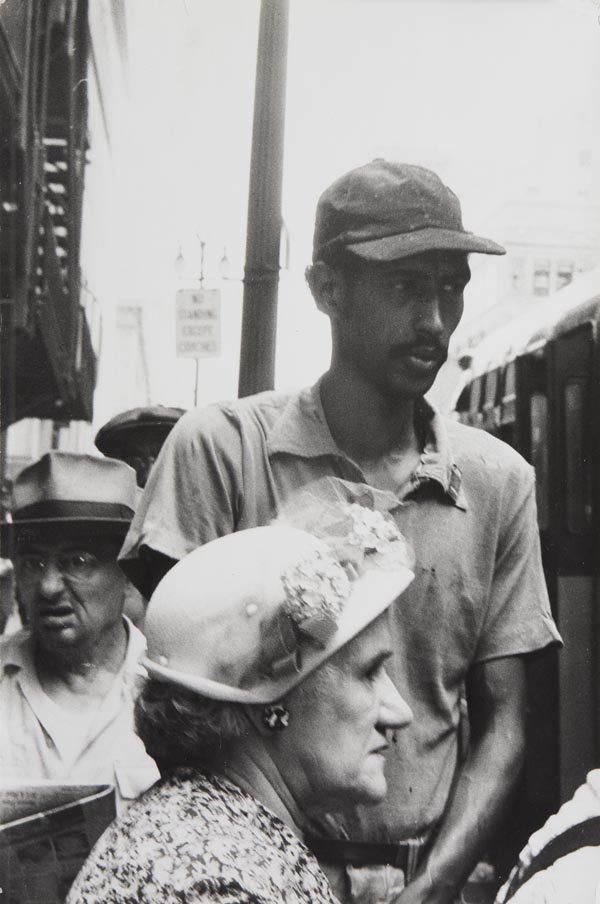 ROBERT FRANK b. 1924 Dearborn, Michigan, July,: ROBERTFRANKb. 1924Dearborn, Michigan, July, 1955Gelatin silver print, printed 1960s.13 ½ x