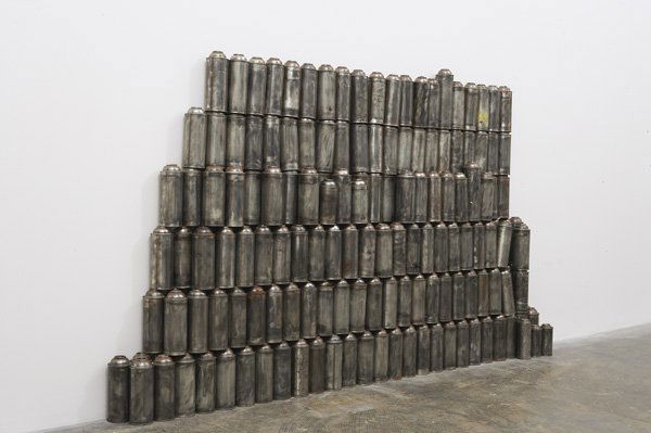 BARRY MCGEE b. 1966 Untitled, 1999 230 cans o: BARRYMCGEEb. 1966Untitled, 1999230 cans of spray paint.7 ⅛ x 2 ⅝ x 2 ⅝ in. (1