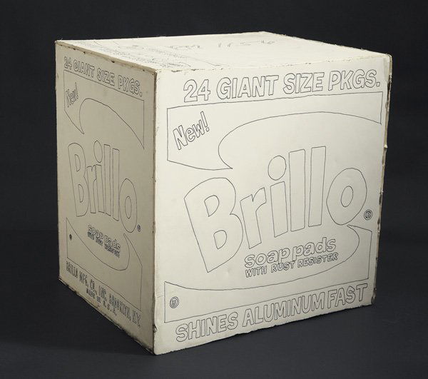 TOM SACHS b. 1966 Brillo Box, 2003 Ballpoint: TOMSACHSb. 1966Brillo Box, 2003Ballpoint pen and ink on foamcore with hot glue.17 x 17 ¼ x