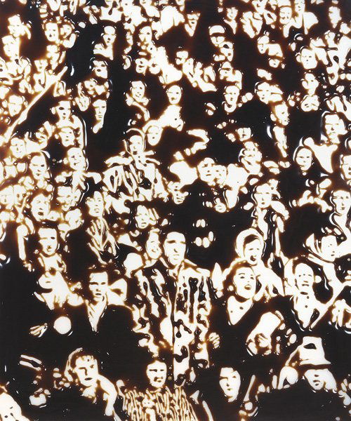 VIK MUNIZ b. 1961 Individuals (From Pictures o: VIKMUNIZb. 1961Individuals (From Pictures of Chocolate), 1998Cibachrome print.57 ½ x 48 &fr