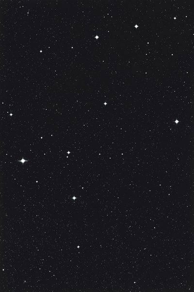 THOMAS RUFF b. 1958 02h 56m/-65°, 1989 Ch: THOMASRUFFb. 195802h 56m/-65°, 1989Chromogenic print mounted with Diasec face inside the artist's wooden frame.