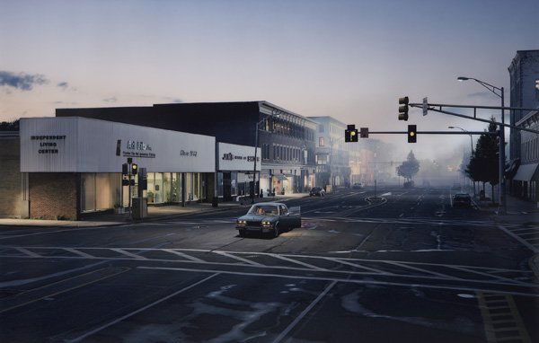 GREGORY CREWDSON b. 1962 Untitled, Summer 2004: GREGORYCREWDSONb. 1962Untitled (north by northwest), 2004Digital chromogenic print.64 ¼ x 94 ¼ in.