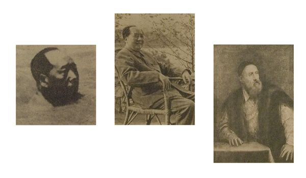 THOMAS RUFF b. 1958 Three Works: (i) Zeitungsf: THOMASRUFFb. 1958Three Works: (i) Zeitungsfoto 030, 1990; (ii) Zeitungsfoto 026, 1990; (iii) Zeitungsfoto 181, 1991Three C-p