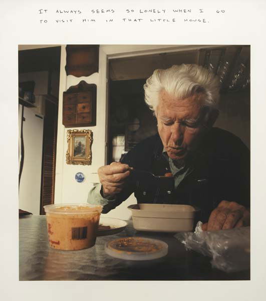 CHRIS VERENE, 1969: Untitled C-print and ink. Dimensions: 24 x 20 in. (61 x 50.8 cm). Signed and dated on verso. This work is from an edition of 20.