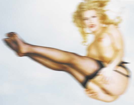 THOMAS RUFF, b. 1958: Nudes, 2001 Iris print. Dimensions: 10 ⅛ x 13 in. (25.7 x 33 cm). Signed and numbered 22/50 in pencil on the verso.