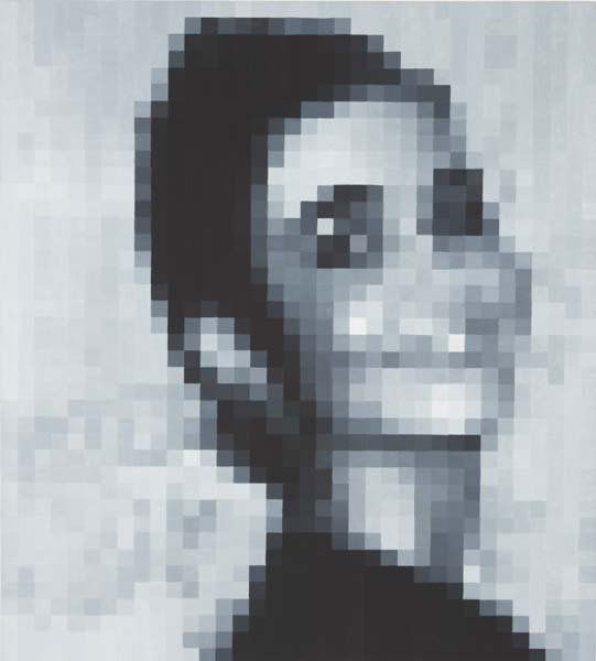 ALEX BROWN, b. 1966: Untitled, 1997 Oil on canvas. 40 x 36 in. (101.6 x 91.4 cm). Signed and dated "Alex Brown 1997" on the reverse. Provenance: Feature Inc., New York