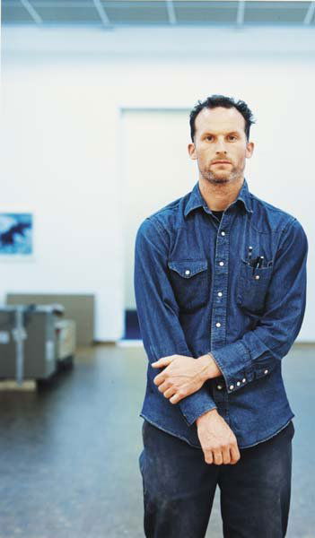 ALBRECHT FUCHS, b. 1964: Matthew Barney, Koln 2002, 2002 C-print. 16 ⅛ x 12 ⅛ in. (41 x 30.8 cm). Signed, numbered of five and dated "A. Fuchs 2002" on the reverse. This work is from an edition of five. Provenan