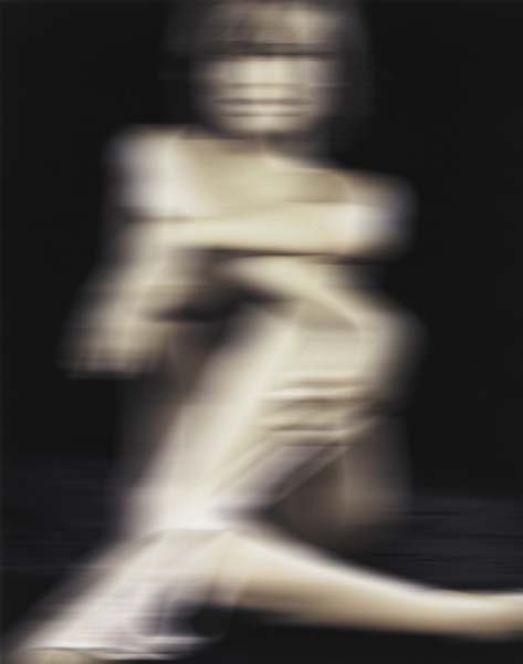 THOMAS RUFF, b. 1958: Nude kn30, 2000 Color coupler print. 20 ⅜ x 16 ⅜ in. (51.8 x 41.6 cm). Signed, dated and numbered 51/100 in pencil on the verso.