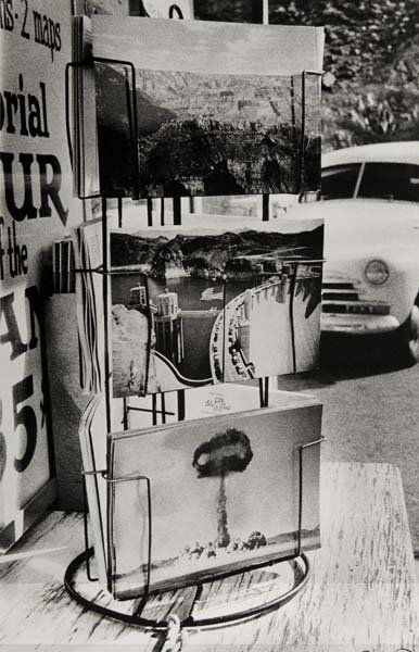 ROBERT FRANK, b. 1924: Hoover Dam, 1955 Gelatin silver print, printed 1970s. 14 ⅛ x 9 ⅛ in. (35.9 x 23.2 cm). Signed, titled and dated in ink in the margin. PROPERTY SOLD TO BENEFIT A SWISS FOUNTATION Provenan