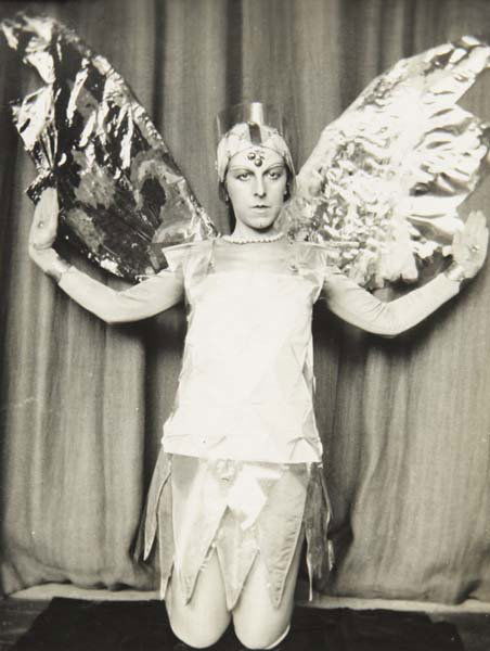 CLAUDE CAHUN (NEE LUCY SCHWOB), 1894-1954: Autoportrait, 1929 Gelatin silver print. 4 x 3 in. (10.2 x 7.6 cm). PROPERTY FROM THE COLLECTION OF SOIZIC AUDOUARD Provenance: Collection of Claude Givaudan, Geneva Exhibited: Claude Cahun: Photograp