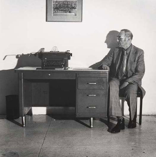 ROBERT MAPPLETHORPE, 1946-1989: William Burroughs, 1979 Gelatin silver print. 14 x 13 ⅞ in. (35.6 x 35.2 cm). Signed, dated and numbered 4/10 in ink in the margin; signed, dated in ink and copyright credit stamp on the revers