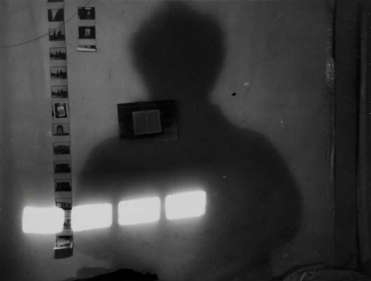 ROBERT FRANK, b. 1924: New York City, 7 Bleeker Street, September, 1993 Gelatin silver print. 6 ¾ x 9 in. (17.1 x 22.9 cm). Signed and dated in ink in the margin; inscribed 'For Fernando and for Isabel / good luck un