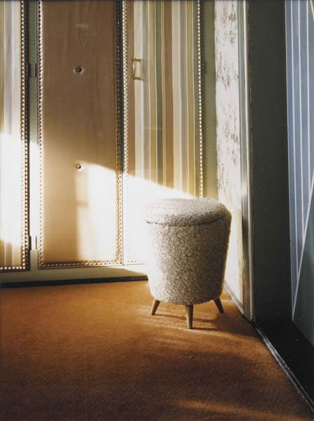 THOMAS RUFF, b. 1958: Architecture Series, 1982 Color coupler print. 10 ¾ x 8 in. (27.3 x 20.3 cm). Signed and dated in pencil on the verso. PROPERTY FROM THE COLLECTION OF ALAIN DOMINIQUE PERRIN Provenance: XPO Gal