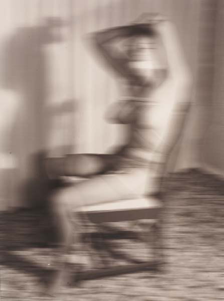 Thomas Ruff: Nude nk12, 2000 Color coupler print. 15 ½ x 11 ½ in. (39.4 x 29.2 cm). Signed, numbered 1/50 in ink and pencil respectively on the reverse of the frame.