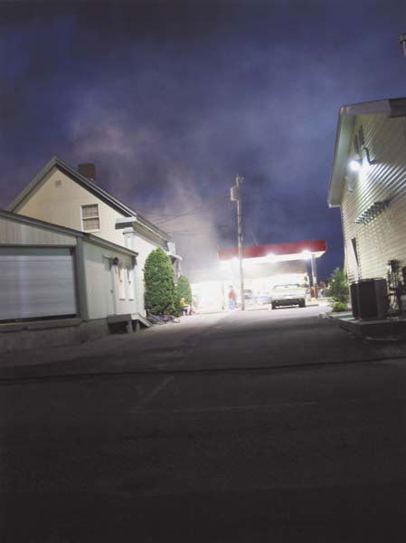 GREGORY CREWDSON: Production Still (Gas Station), 2003 Digital c-print. 18 x 14 in. (45.7 x 35.6 cm). Signed, dated and numbered lower edge. This work is from an edition of 20. Provenance: Luhring Augustine, New York