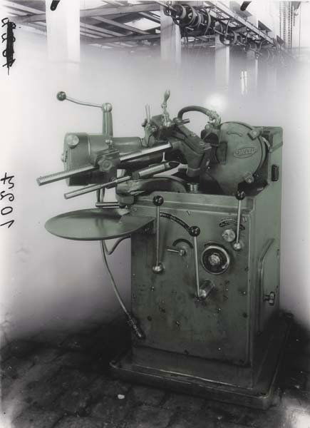 THOMAS RUFF, b. 1958: Untitled from Machine Series, 2003 Color coupler print, Diasec mounted. 45 x 33 ½ in. (114.3 x 85.1 cm). Signed, dated and numbered 3/5 in pencil on the reverse of the mount.