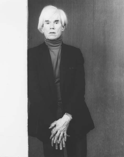 ROBERT MAPPLETHORPE, 1946-1989: Andy Warhol, 1983 Gelatin silver print. 19 x 15 £x215b; in. (48.5 x 38.6 cm). Signed, dated in ink and copyright credit reproduction limitation stamp on the reverse of the flush-mount. This print