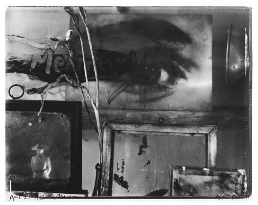 ROBERT FRANK, b. 1924: Memory, Mabou, April 21, 1993 Gelatin silver print. 14 x 18 in. (35.6 x 45.7 cm). Signed, titled and dated in ink on the recto.