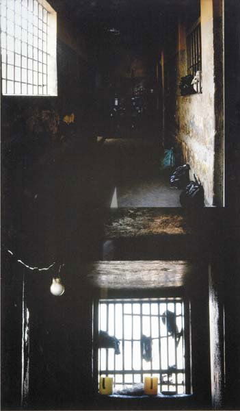 ZARINA BHIMJI, b. 1963: Murmur, 2002 Color transparency in light box. 34 x 20 in. (86.4 x 50.8 cm). Signed, numbered 12/20 in ink, printed title and date on a label affixed to the reverse of the light box. Provenance: Editio