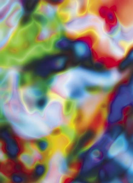 THOMAS RUFF, b. 1958: Substrate 1 II, 2001. Ditone print, printed 2003. 35 x 25 ½ in. (88.9 x 64.8 cm). Signed in ink, numbered 25/45 in pencil, typed title and date on a label affixed to the reverse of the aluminu