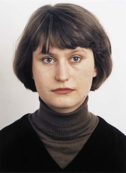 THOMAS RUFF, b. 1958: Portrait, 1984 C-print 27.9 x 21.8 cm. (11 x 8 3/5 in.) Signed and dated on verso. ?