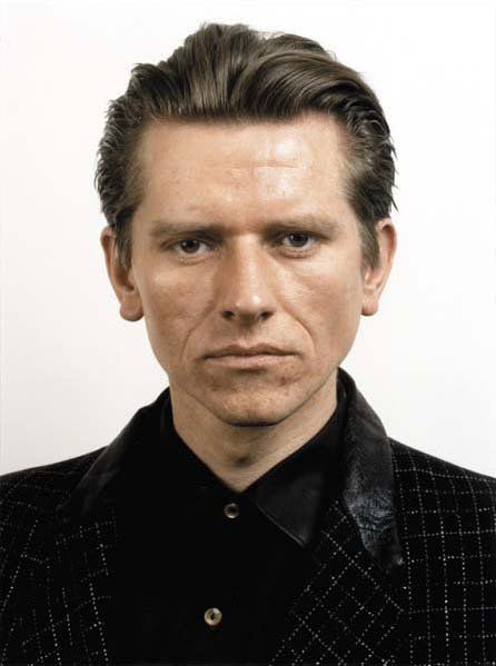 THOMAS RUFF, b. 1958: Portrait, 1986 C-print. 27.9 x 21.8 cm. (11 x 8 3/5 in.) Signed and dated on verso. ?