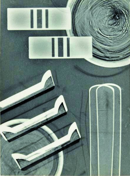 OTTO STEINERT, 1915-1978 Photogram, 1947 Gelatin