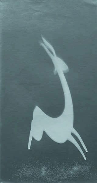 CLAUDE TOLMER, 1907-1991 Photogram, circa 1930 Ge: CLAUDE TOLMER, 1907-1991 Photogram, circa 1930 Gelatin silver print. 11 5/8 x 5 7/8 in. (29.5 x 14.9 cm). Signed in pencil on the verso. PROVENANCE F