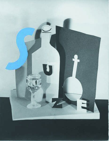 CLAUDE TOLMER, 1907-1991 Advertisement for 'Suze',: CLAUDE TOLMER, 1907-1991 Advertisement for 'Suze', circa 1930 Gelatin silver print with gouache, printed before 1955. 7 5/8 x 5 7/8 in. (19.4 x 14.9 cm). Si