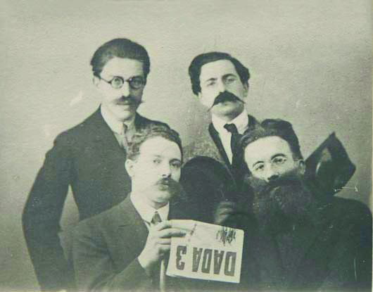 MAN RAY, 1890-1976 Andre Breton, Paul Eluard, Rene: MAN RAY, 1890-1976 Andre Breton, Paul Eluard, Rene Hilsum et Louis Aragon, circa 1920 Gelatin silver print. 4 1/8 x 5 ¼ in. (10.5 x 13.3 cm). Credit stamp on the verso. PROVENANCE Priv