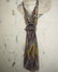 2336: ELECTRIC FEATHERS Multi color woven cotton ikat c