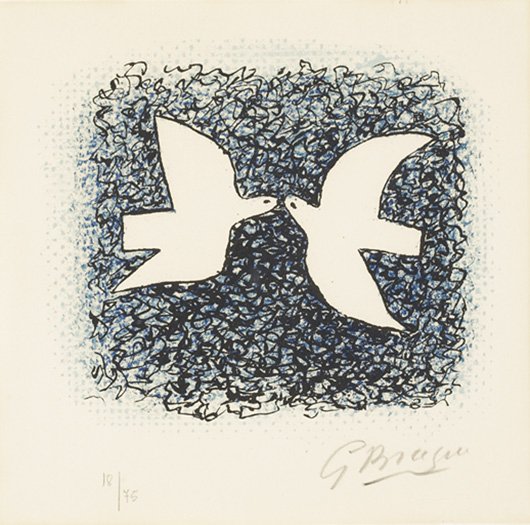 GEORGES BRAQUE, 1882-1963 Lettera amorosa: Couple