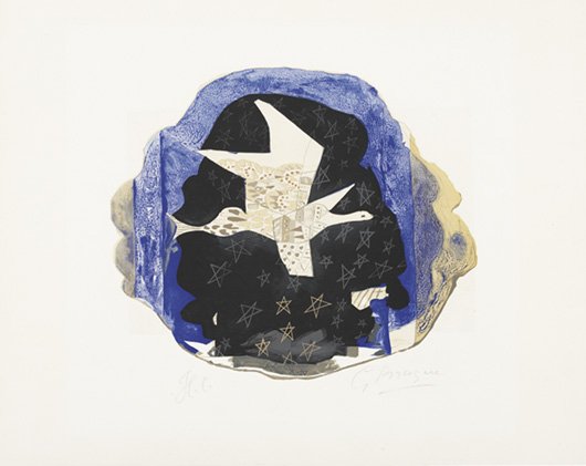 After GEORGES BRAQUE, 1882-1963 Les etoiles, 1959