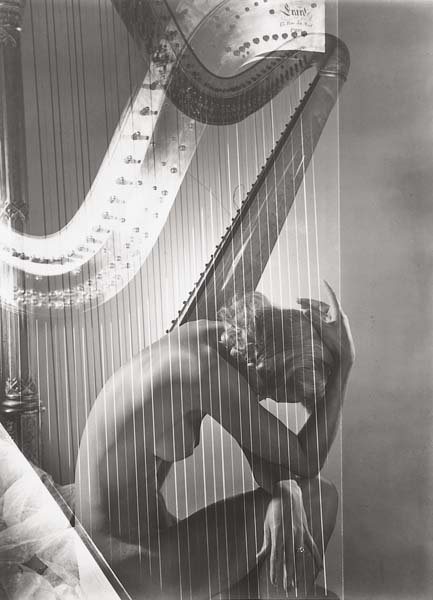 HORST P. HORST, 1906-1999 Lisa with Harp, Paris,