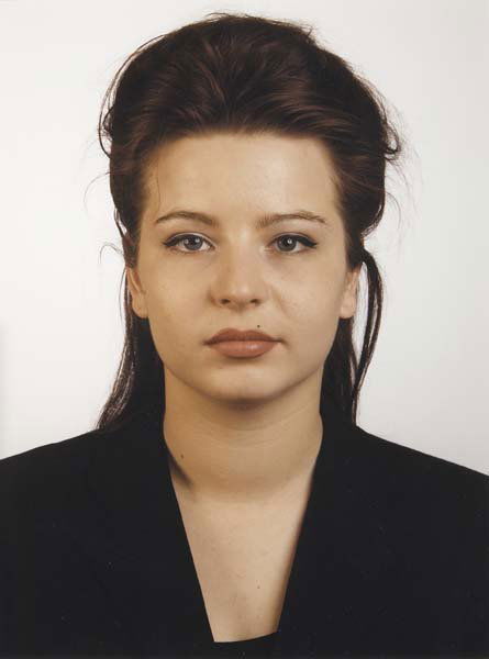 THOMAS RUFF, b. 1958 Portrait, 1988 C-print. 9 &fra: THOMAS RUFF, b. 1958 Portrait, 1988 C-print. 9 ½ x 7 ⅛ in. (24.1 x 18.1 cm). Signed and dated on verso.