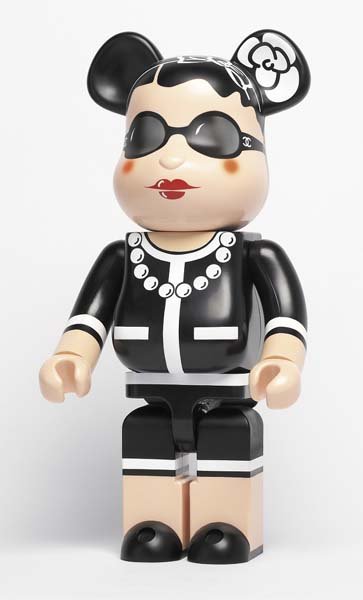 1000% BEARBRICK Chanel figure produced by Medicom,