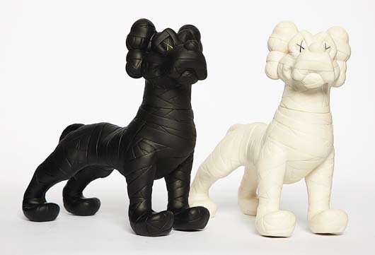 KAWS, b. 1974 Two Works: Zooth the Dog, 2007 Paint