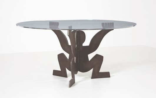MAURIZIO CATTELAN, b. 1960 "Cerberino" dining tabl