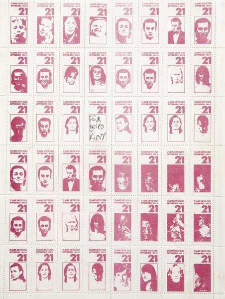 MARTIN KIPPENBERGER, 1953-1997 21 Jahre unter Euch