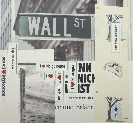 MARTIN KIPPENBERGER, 1953-1997 Wall Street (I Love