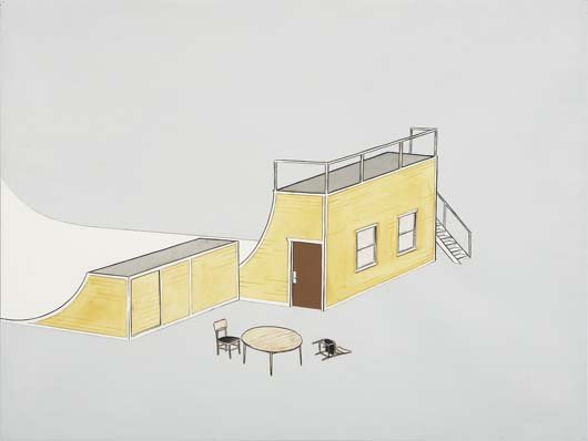 CHRIS BALLANTYNE, b. 1972 Interior/Exterior Ramp H