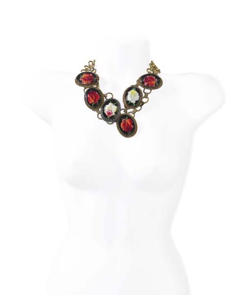SUBVERSIVE JEWELRY Spanish Goth Necklace Brass cha