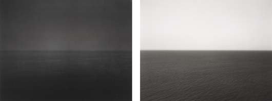 HIROSHI SUGIMOTO, b. 1948 Two works: Ionian Sea, S