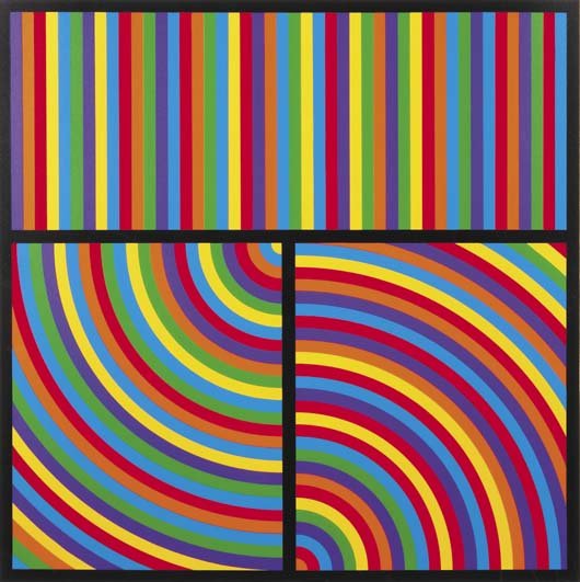 SOL LEWITT, 1928-2007 Untitled (from Color Bands),